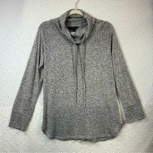 Mix 41 Hawthhorn Women’s CowlNeck Long Sleeve Heathered Pullover Sweater Size S